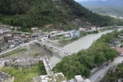 Berat with old bridge