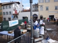 Being invited for free snack at a small festival in Rovereto