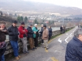 Being invited for free snack at a small festival in Rovereto, the men were very kind