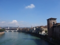 View from bridge Verona