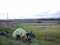 Camping near Xinagali, muddyness....