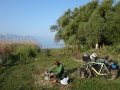 Camping near lake Iznik Golu
