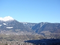 Great views of the lowlands and mountains of Italy