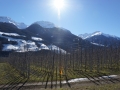 Great views of the lowlands and mountains of Italy