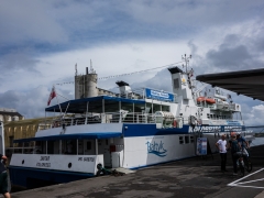 Ferry to cross from Poland to Bornholm, 4 hours...